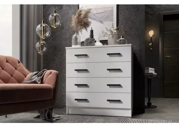 Комод К800 Белый гладкий